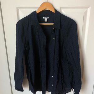 old navy button down
